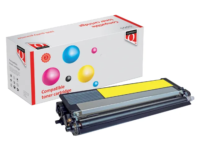 Tonercartridge Quantore alternatief tbv Brother TN-321Y geel