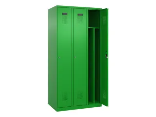 locker voor scheiding van kleding,HxBxD 1850x900x500mm,3vak - 1