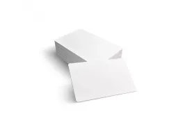 Zebra 104523-111 Premier PVC Plastic Kaarten Wit