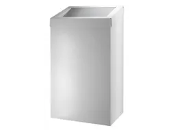 Afvalbak 50 Liter Gesloten Wit