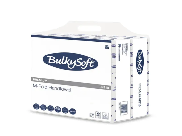 Handdoek BulkySoft Premium m-vouw 2-laags 15x150 vel 82318