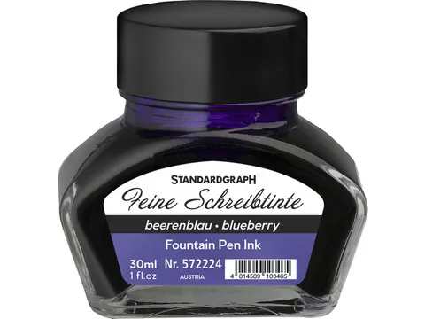Encre calligraphique Standardgraph 30ml bleu baie