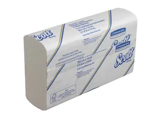 Scott 5856 Handdoeken Slimfold 1-laags M-vouw Wit 16x110st - 3