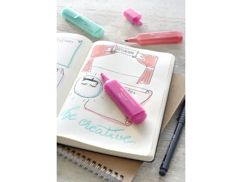 Markeerstift Faber-Castell 1546 pastel roze