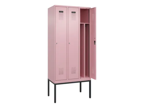 locker voor scheiding van kleding,HxBxD 2120x900x500mm,3vak