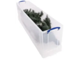 Opbergbox Really Useful 77 liter 1201x270x355mm transparant wit - 3
