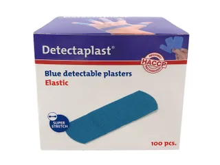 Detectaplast 8241 Textielpleister Elastisch Blauw 25x72mm 100 Stuks - 2