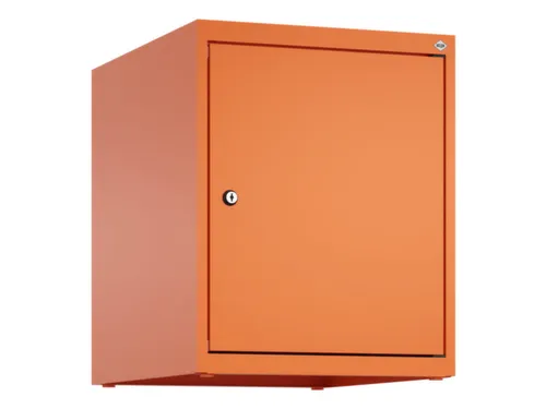 opzetkast,v. locker,1vak.,vak B 400mm,HxBxD 500x400x500mm,cilinderslot