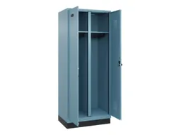 locker voor scheiding van kleding,HxBxD 1950x800x500mm,2vak