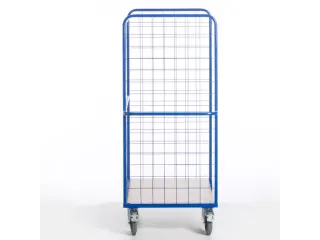 etagewagen,draagverm. 600kg,laadvl. LxB 1200x800mm,houtetage,RAL5010 - 10