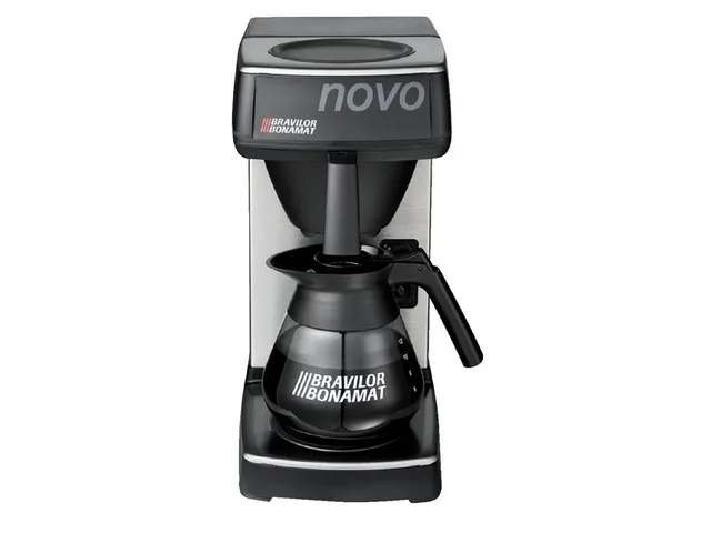 Snelfilter Koffiezetapparaat Bravilor Novo Met Glazen Kan