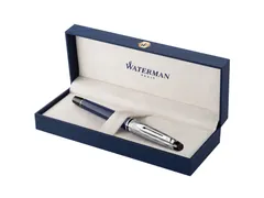 Vulpen Waterman Expert L'essence du Bleu lacquer CT Fijn Blauwe inkt