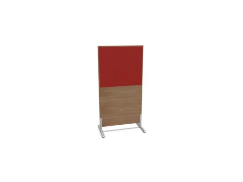 scheidingswand,HxB 1545x800mm,NT-cherry,BN4011-rood