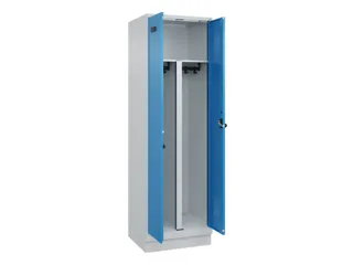 PBM-locker,HxBxD 1950x600x500mm,2vak,vak B 300mm,draaigrendel - 1
