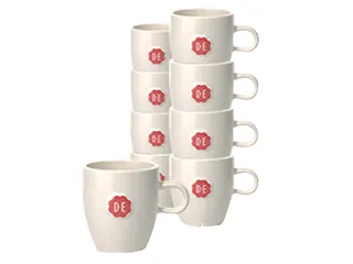 Kopje Douwe Egberts Lungo 180ml wit - 1
