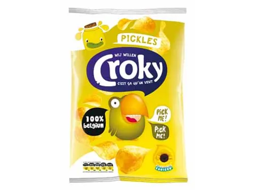 Chips Pickles Zakje Van 100 Gram