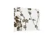 Cloison de séparation Textile 200x150cm Fleurs japonaises brun