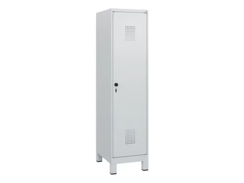 schoollocker,HxBxD 1630x400x500mm,1vak,vak B 400mm,draaigrendel,voeten
