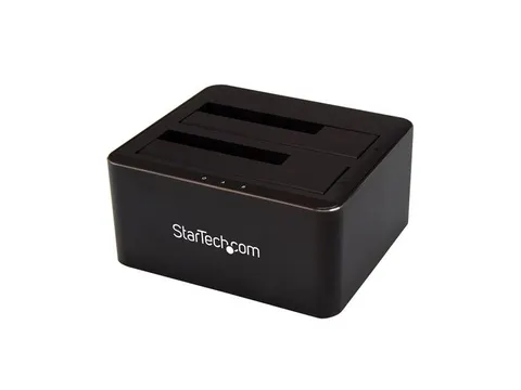 Sata Hdd Docking Station 2 X 2.5/3.5 Inch Sata Ssds/hdds Usb 3.0