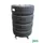 bandentrolley,draagverm. 120kg,laadvl. Ø 650mm,laad H 130mm,zwart