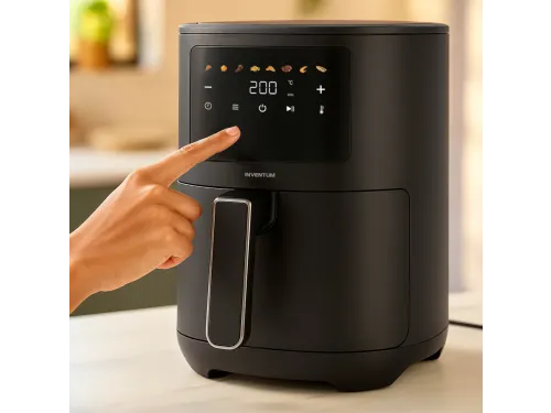 Airfryer Inventum 3.5 liter 1500 watt zwart