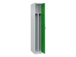 locker voor scheiding van kleding,HxBxD 1850x300x500mm,1vak