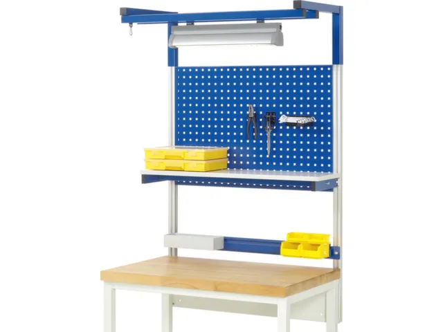 opbouwelement,v. werkbank,HxBxD 1380x1000x350mm,draagverm. 100kg,staal