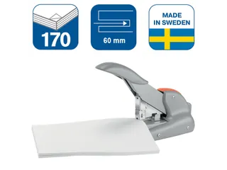 Blokhechter Rapid Duax Flat Clinch 170vel zilver/oranje - 5
