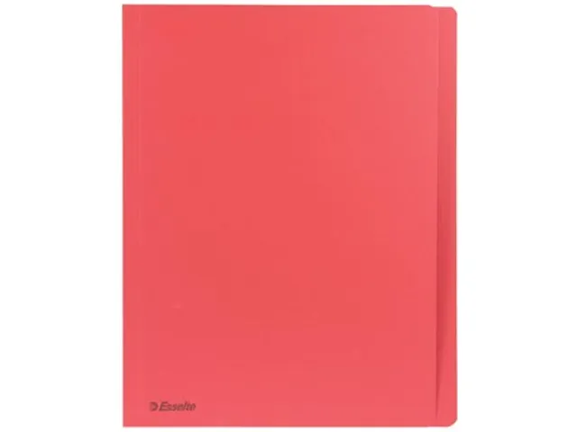 dossiermap rood, ft A4
