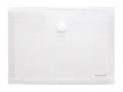 Enveloptas Foldersys A5 PP transp + expansievouw 30mm Velcro Omslag Me