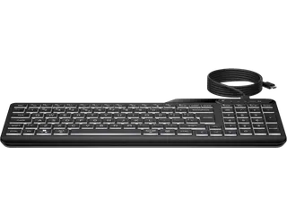 400 Backlit Toetsenbord AZERTY BE Met Kabel - 3