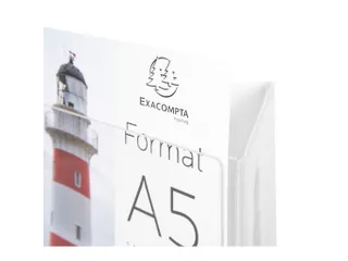 Driehoekige infostaander A5 verticaal - 6