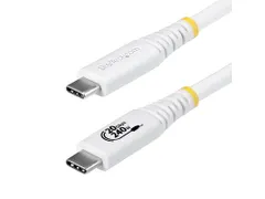 2 Meter USB4 Kabel USB-IF Certified USB-C Wit