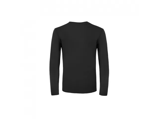 T-shirt B&C #E150 Manche longue Noir 4XL