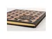 Livre d'or 140 pages tranche or - Format 21x19cm - PALMYRE - Noir palm