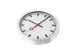Horloge murale NeXtime 'Station' Ø19cm aluminium brossé