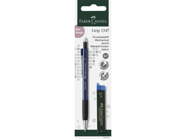Vulpotlood Paper Mate non stop 0.7mm HB met clip en gum geel