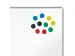 Aimant Nobo 24mm assorti 10 pièces