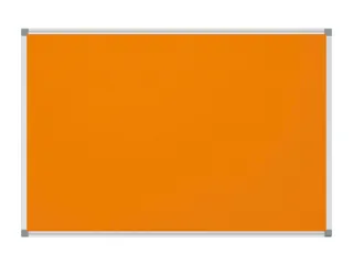 Prikbord MAULstandaard 90x120cm Textiel Oranje - 1