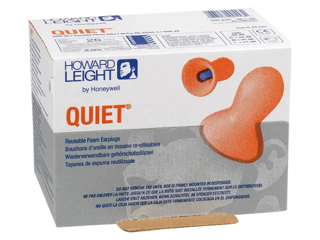 Howard Leight Quiet oordoppen navulling à 200 paar t.b.v. Quiet LS-50