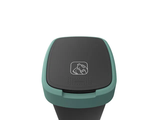 Afvalbak Twist 25 Liter Mistletoe Groen