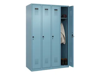 locker,HxBxD 1850x1200x500mm,4vak,vak B 300mm,draaigrendel - 1