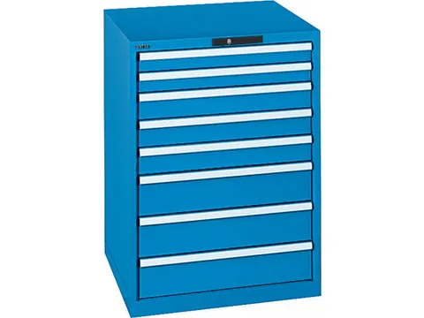 Ladenkast Key 1000x717x725mm 8laden 75kg Vu Afwerking Ral5012