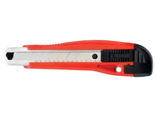 Snijmes Westcott premium 18mm met schuifsluiting rood - 1