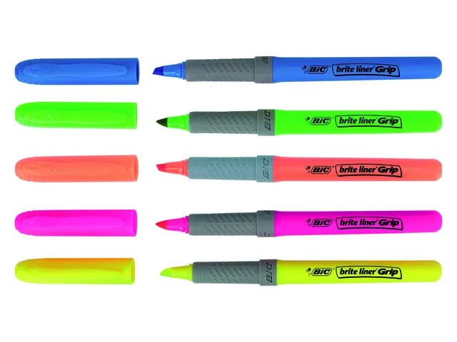 Markeerstift Bic Highlighter Grip Geel
