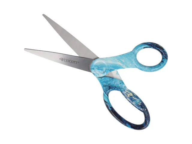 Ciseaux Westcott Trendsetter 20,4cm Lames Inox Bleu