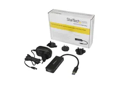 4-Poorts Usb 3.0 Hub Mini Hub Met Oplaadpoort