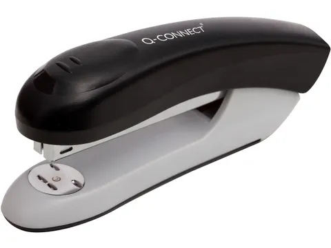 Q-connect Nietmachine Plastic Full Strip 20vel Zwart