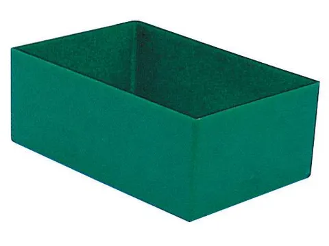 Bacs de rangement HxLxl 63x162x108mm vert