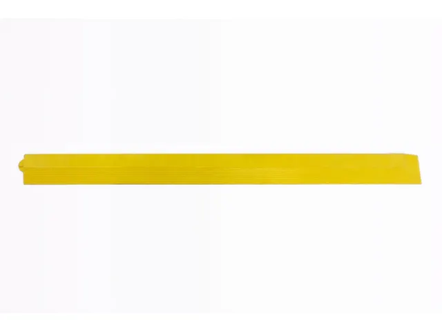 rebord,p. dalles de sol,module,raccordement femelle,Lxl 965x65mm,jaune